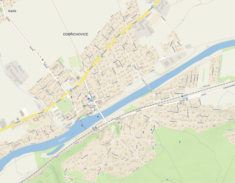 Propagace Dobřichovic pro návštěvníky