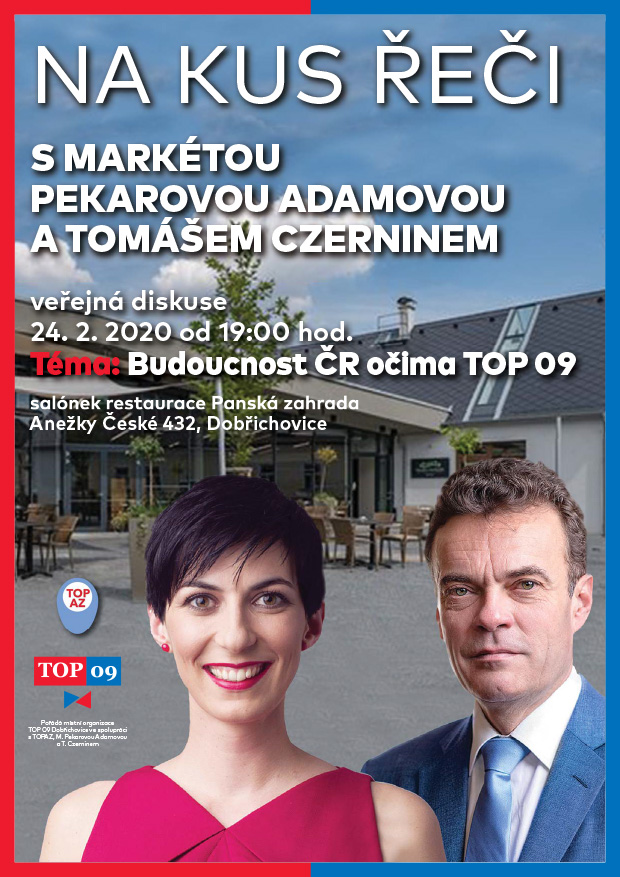 Na kus řeči s Markétou Pekarovou Adamovou a Tomášem Czerninem