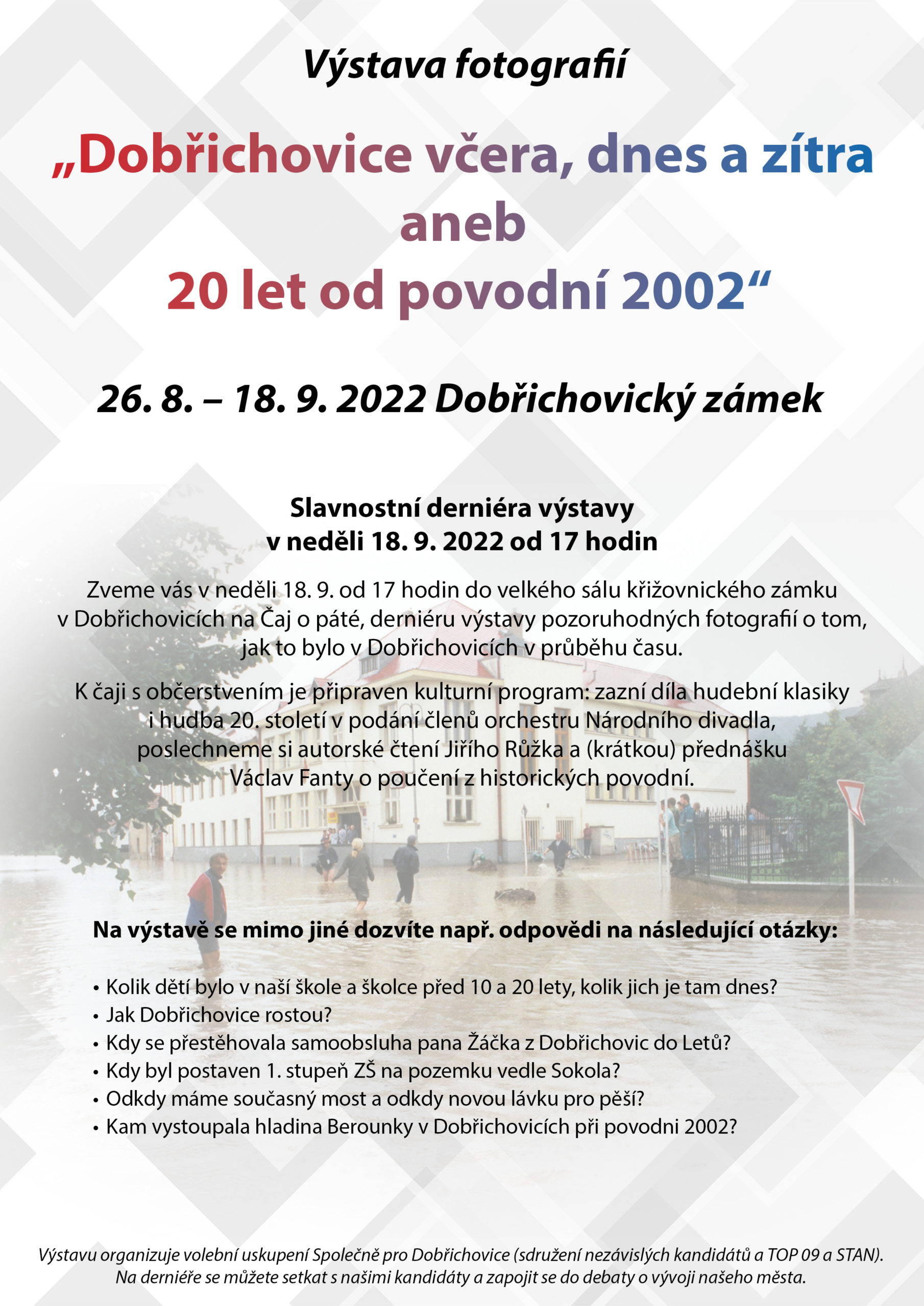 Výstava fotografií na zámku