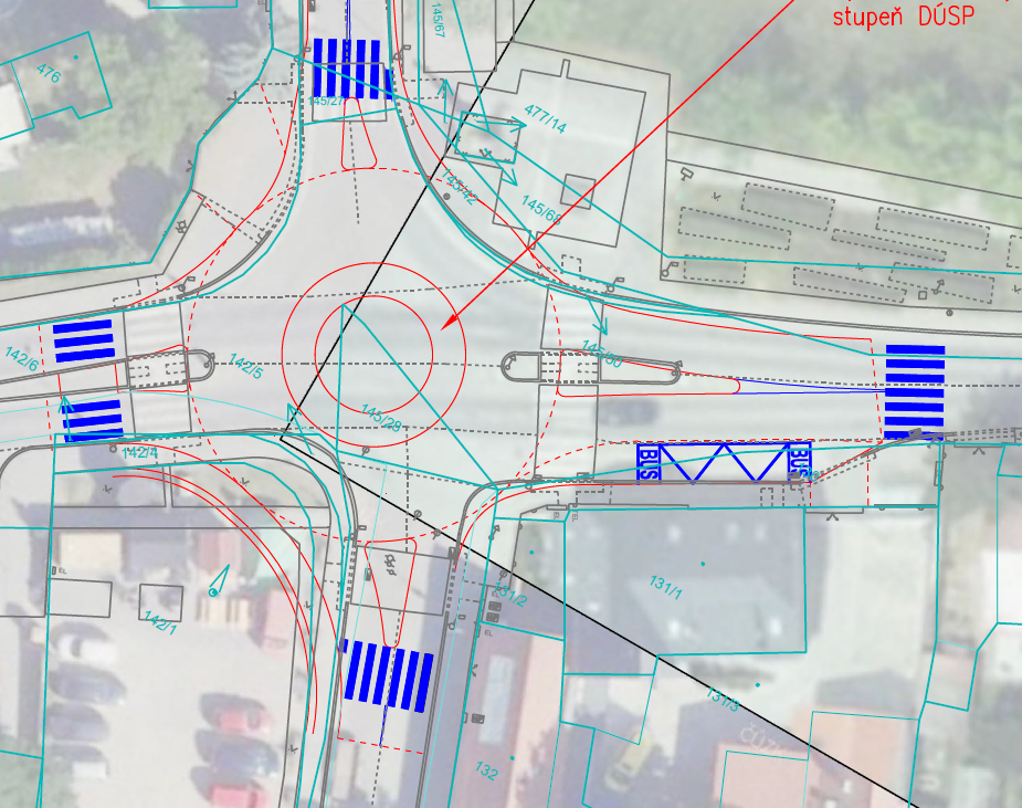 Kruhový objezd u Plynboudy